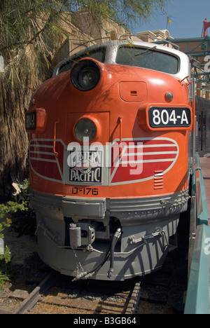 Zephyr Callifornia Anaheim usa golden state ca railroad engine CA flyer Pacifique Occidental Banque D'Images