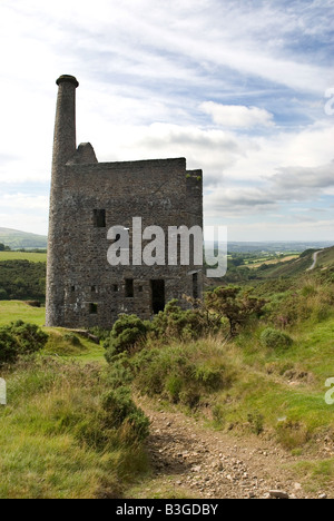 Papule Betsy industrie minière demeure Mary Tavy Nr Tavistock Devon, Angleterre Banque D'Images