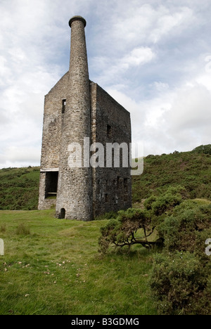 Papule Betsy industrie minière demeure Mary Tavy Nr Tavistock Devon, Angleterre Banque D'Images