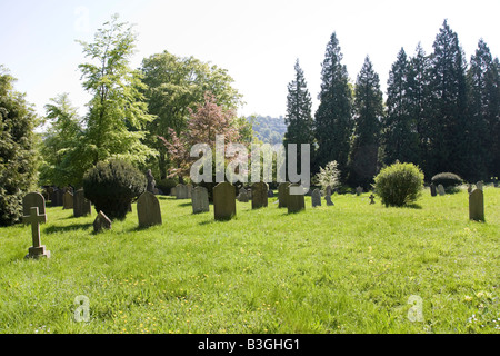 Le cimetière Mount, Guildford, Surrey, Angleterre. Banque D'Images