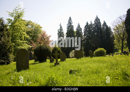 Le cimetière Mount, Guildford, Surrey, Angleterre. Banque D'Images