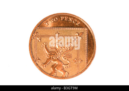 Nouveau 2008 deux pièce penny Banque D'Images