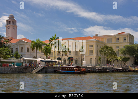 Raffles Landing Site et musée des Civilisations Asiatiques, Singapour Banque D'Images