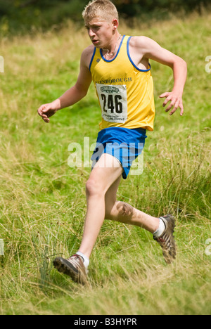 Fellrunner à Grasmere show Banque D'Images