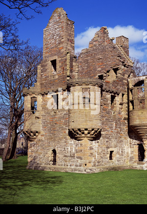 ORKNEY KIRKWALL Earl's Palace dh Palais ruine construit par Earl Patrick Stewart Historic Scotland building Banque D'Images