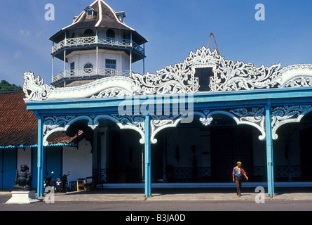 Kraton surakarta indonésie java solo Banque D'Images