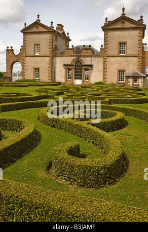 Aile Est de Chatelherault construit en 1734 comme pavillon de chasse et maison d'été pour les ducs de Hamilton Banque D'Images