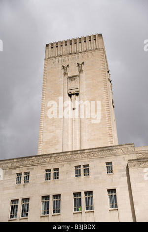 Tunnel Mersey immeuble dans le centre de Liverpool Banque D'Images