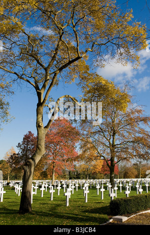 Cimetière militaire américain Cambridge UK Banque D'Images