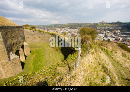 Le Drop Redoubt Fort Napoléonien de Dover Kent Banque D'Images