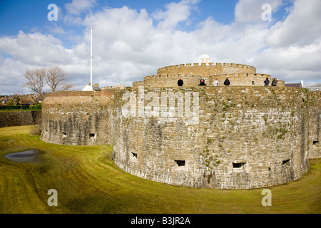 Château de Deal de Deal dans le Kent Banque D'Images