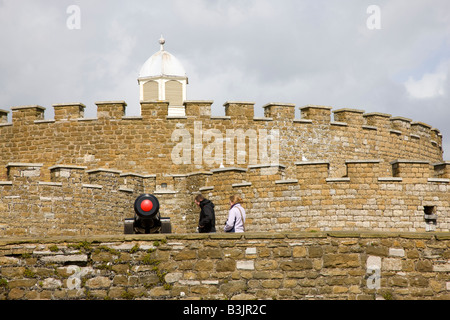 Château de Deal de Deal dans le Kent Banque D'Images