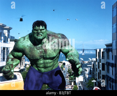 HULK 2003 film universel Banque D'Images