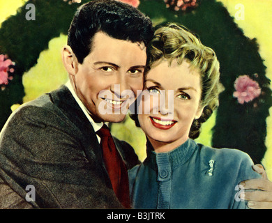Paquet de joie 1956 RKO film avec Debbie Reynolds et Eddie Fisher Banque D'Images