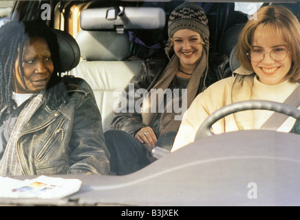 Les garçons SUR LE CÔTÉ 1995 Warner/Canal film avec de gauche à droite : Whoopi Goldberg, Drew Barrymore et Mary Louise Parker Banque D'Images