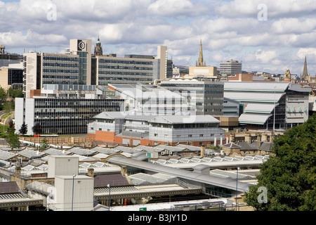 L'Université Sheffield Hallam sur Arundle Gate Sheffield South Yorkshire Banque D'Images