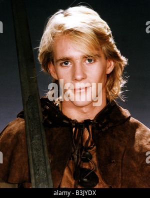 ROBIN DE SHERWOOD Jason Connery dans le HTV 1986/Goldcrest séries télé Banque D'Images