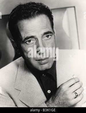 HUMPHREY BOGART acteur de cinéma américain Banque D'Images