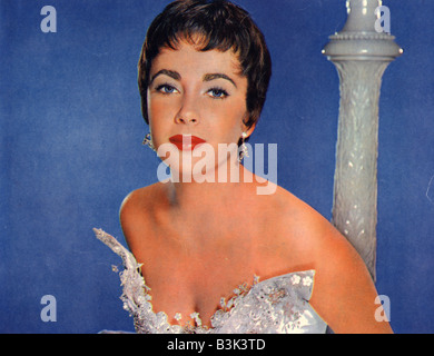 La DERNIÈRE FOIS QUE J'ai vu PARIS 1954 MGM film avec Elizabeth Taylor Banque D'Images