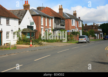 The Street, Appledore, Romney Marsh, Kent, Angleterre, Royaume-Uni Banque D'Images