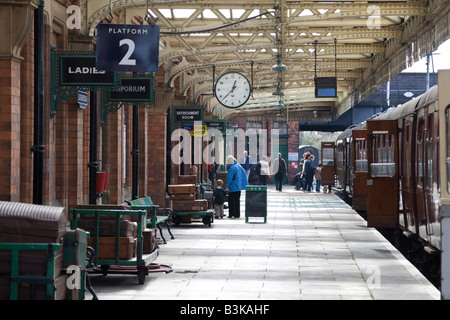 Great Central Railway Station Loughborough Banque D'Images