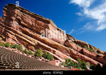 Red Rocks Amphitheater gate Banque D'Images