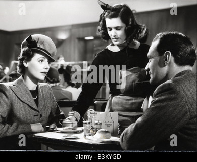 Brève rencontre 1946 Cineguild film avec Trevor Howard comme Dr Alec Harvey et Celia Johnson comme Laura Jesson Banque D'Images