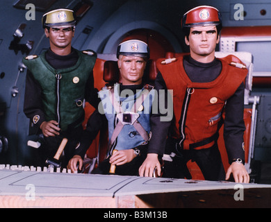 CAPTAIN SCARLET 1967 UK séries télé Banque D'Images