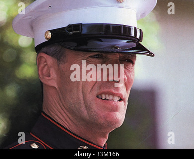 HEARTBREAK RIDGE 1986 Warner/Malpaso film avec Clint Eastwood Banque D'Images