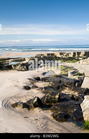 Littoral au nord-est de l'Angleterre Banque D'Images