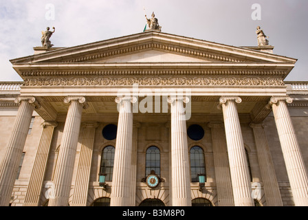 Le General Post Office de Dublin, O'Connell Street, Dublin, Irlande Banque D'Images