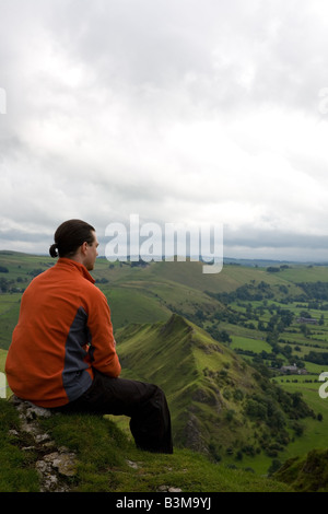 Sur le haut de la colline, Chrome, Peak District Hollinsclough Banque D'Images