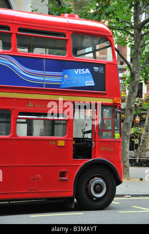 Bus Routemaster Londres, Londres, Angleterre Banque D'Images