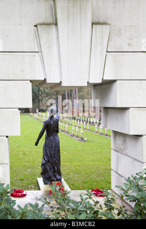 Cimetière militaire français gratuit Banque D'Images