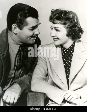 Ville de flèche 1940 MGM film avec Clark Gable et Claudette Colbert Banque D'Images