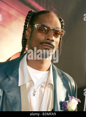 Le rappeur américain Snoop Dogg en 2004 Banque D'Images