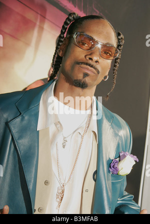 Le rappeur américain Snoop Dogg en 2004 Banque D'Images