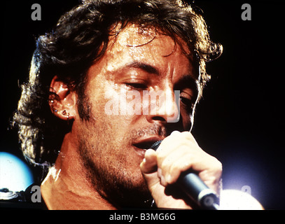 Musicien de rock américain Bruce Springsteen Banque D'Images