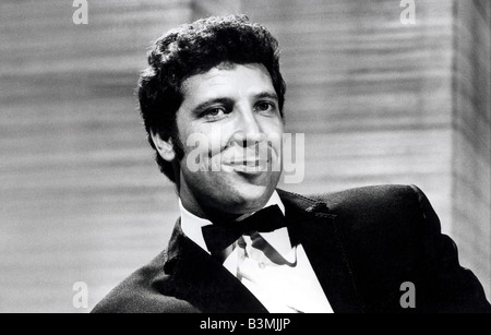 TOM JONES chanteuse pop britannique vers 1968 Banque D'Images