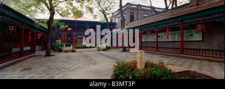 Structure traditionnelle de Hutong, Beijing, Chine Banque D'Images