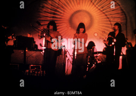 Groupe rock américain jefferson Airplane à Filimore East, New York, en 1971 Banque D'Images