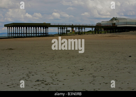 Fleetwood Pier Banque D'Images