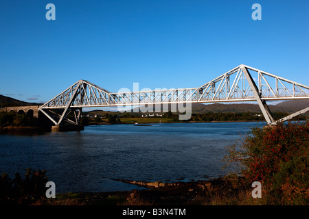 Connel Bridge sur le Loch Etive Banque D'Images