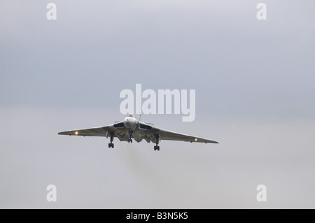 Avro Vulcan restauré Farnborough Air Show 2008 Banque D'Images