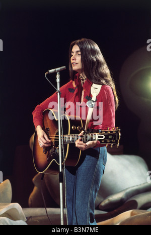 EMMYLOU HARRIS-nous à propos de la chanteuse Country & Western 1975 Banque D'Images