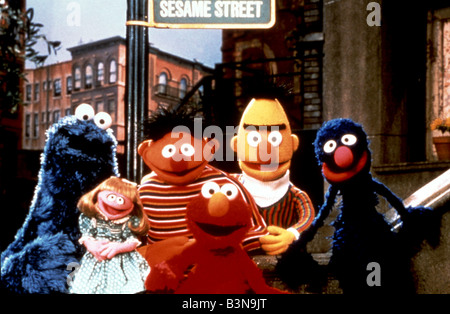 SESAME STREET French' séries télé Banque D'Images