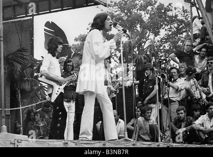 ROLLING STONES à Hyde Park le 5 juillet 1969 Banque D'Images