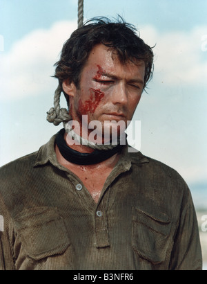 Le BON LA BRUTE ET LE TRUAND 1966 film de pois avec Clint Eastwood Banque D'Images