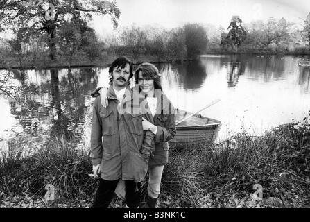 L'ancien batteur des Beatles Ringo Starr avec son épouse Barbara Starr Novembre 1981 Banque D'Images