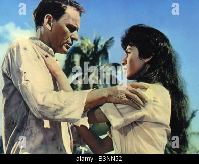 Le Diable à quatre heures, 1961 Columbia film avec Frank Sinatra et Barbara Luna Banque D'Images